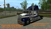 Kenworth T800 Kenmex - Blue Skin - klein