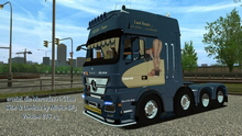MB Actros Mega Space 8x4 - A-Class - klein